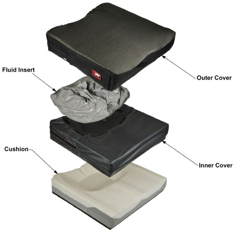 Jay Fusion Cushion - Fluid Outer Cover
