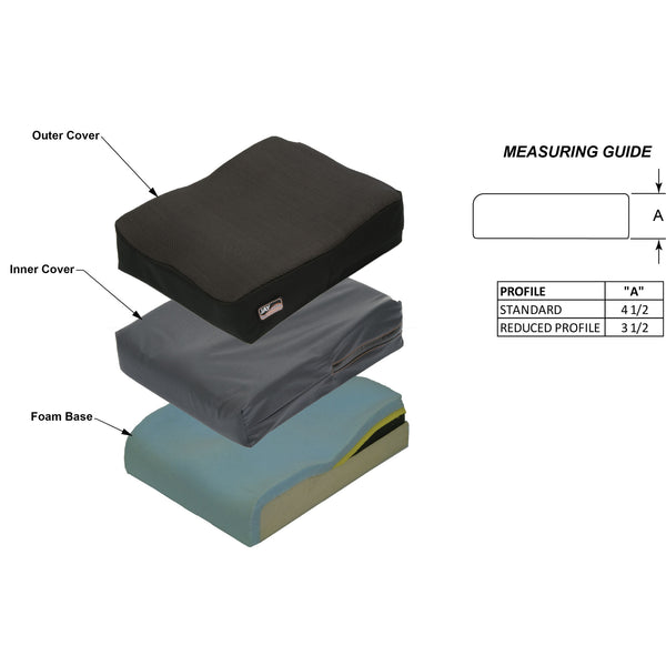 Jay Union Cushion - Reduced Profile Outer Cover